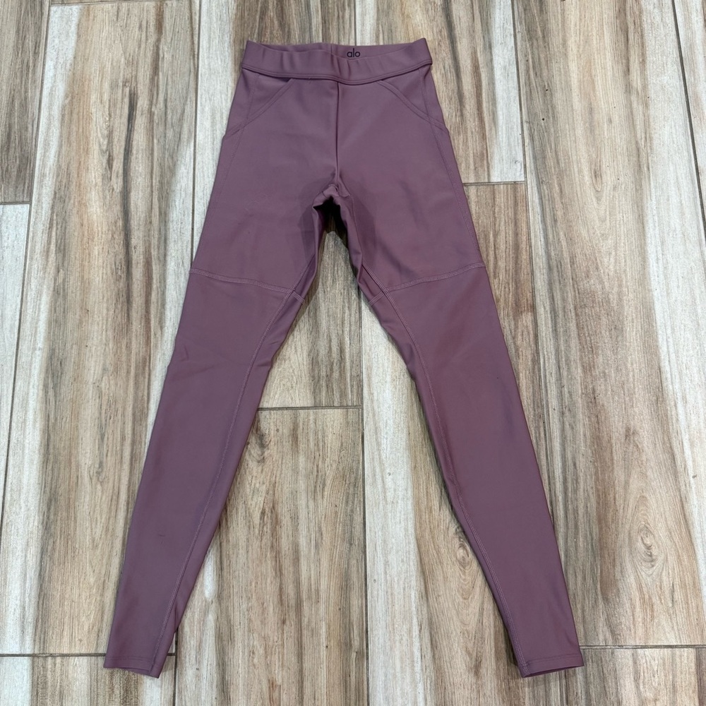 ALO Yoga Kids Mauve Leggings